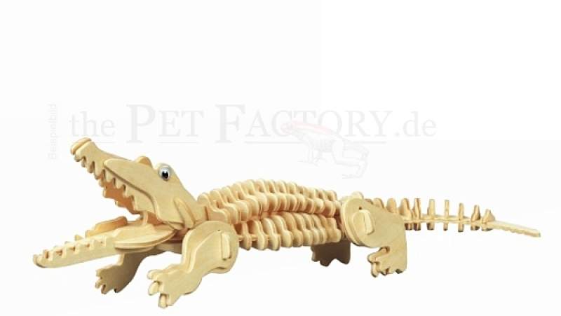 3D-Holzpuzzle, Tiermotiv, Insekten, Reptilien, Spinne, Fisch